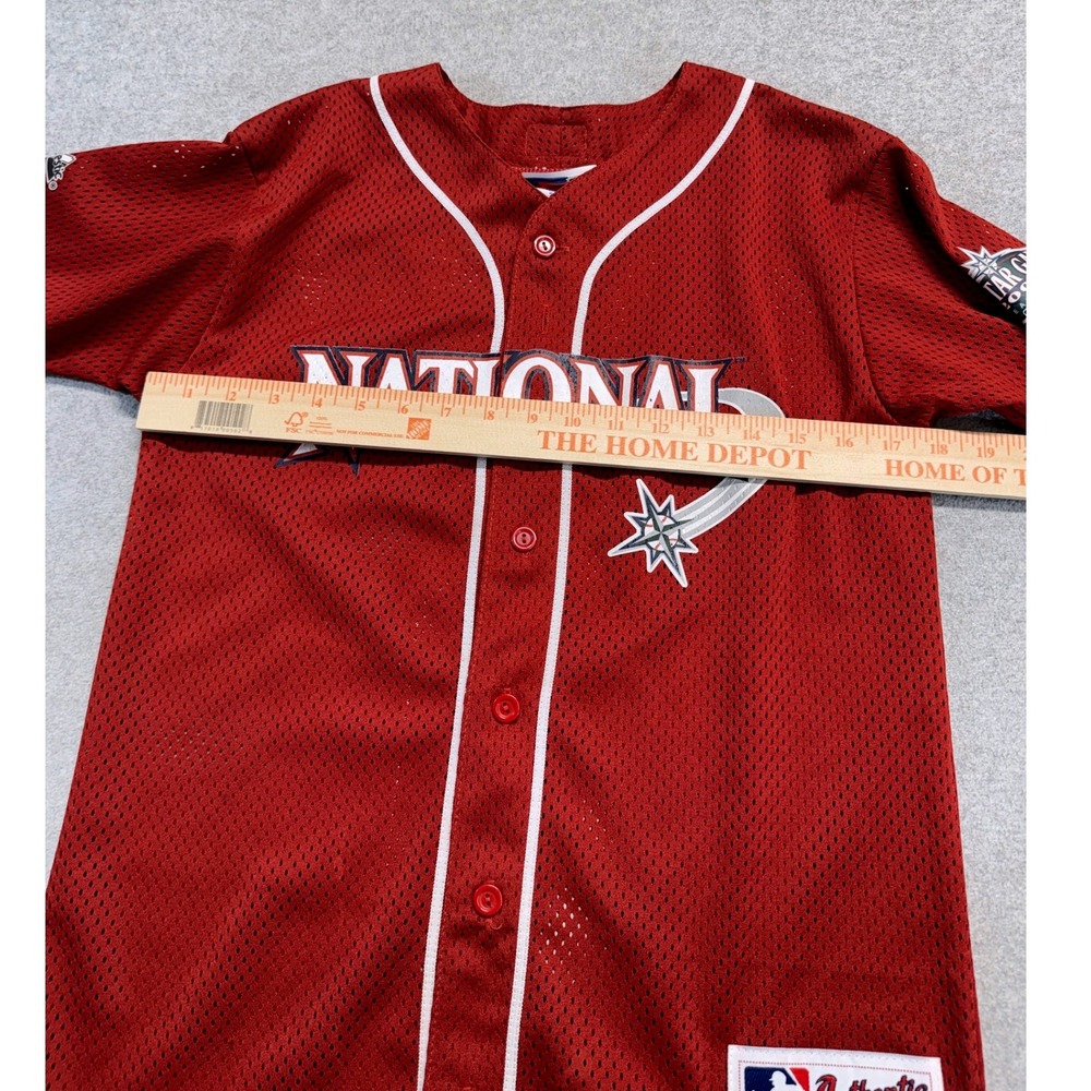 Vintage 2001 Jeff Bagwell #5 MLB All-Star Game Authentic Kids Jersey NL XL - Picture 9 of 13